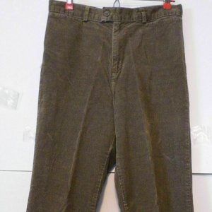 Dockers Corduroy Pants Womens Brown Size 6 Stretch